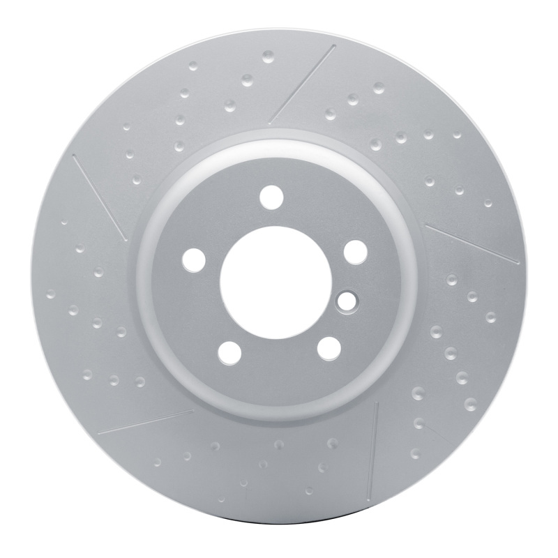 BMW 335i xDrive Brake Rotor (1) - Front - R1 Concepts - Carbon Alloy GeoMET Dimpled & Slotted - `13-`20 BMW 335i xDrive Brake Rotor (1) - Front - R1 Concepts - Carbon Alloy GeoMET Dimpled & Slotted - `13-`20